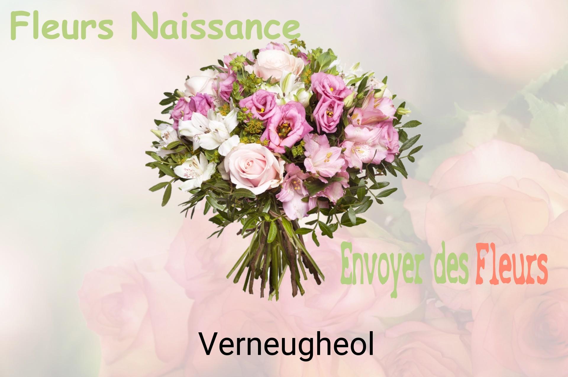 Bouquet de fleurs de naissance livré à Verneugheol